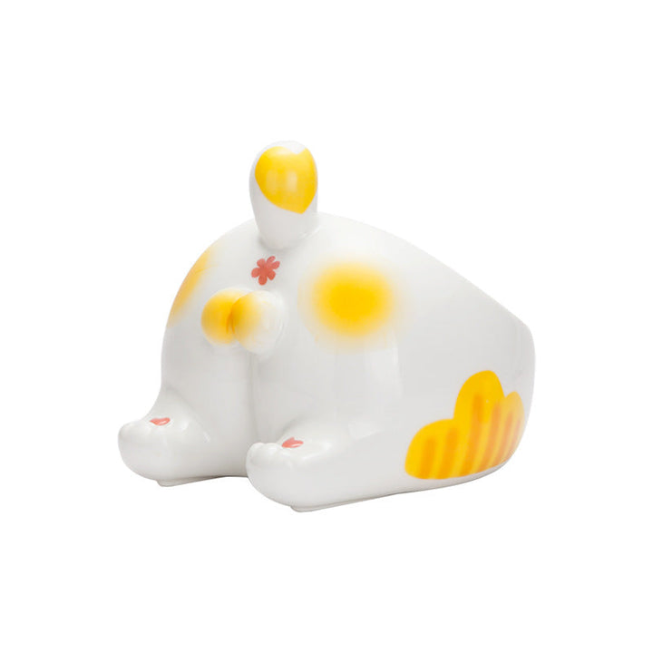 Elevated Ceramic Pet Bowl for Cats & Dogs