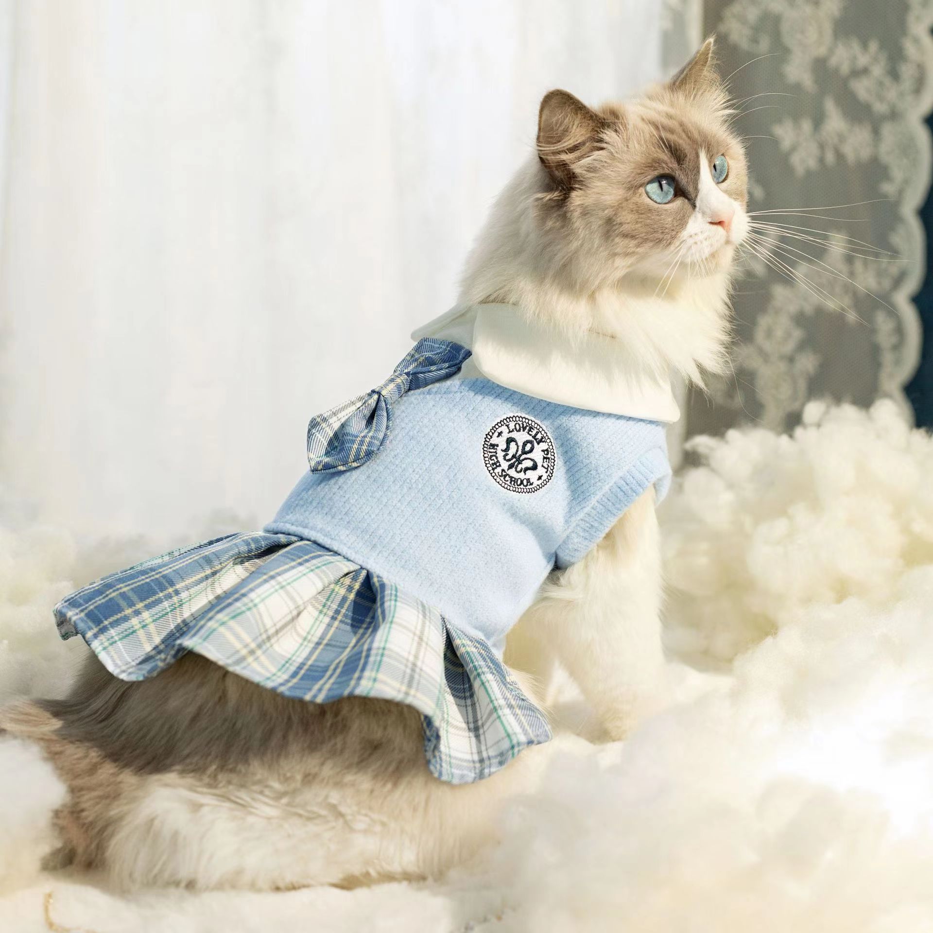 The Perfect Tartan Skirt for Your Furry Friend