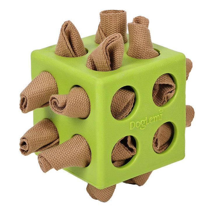 Dog Cube Molar Chew Toy for Education