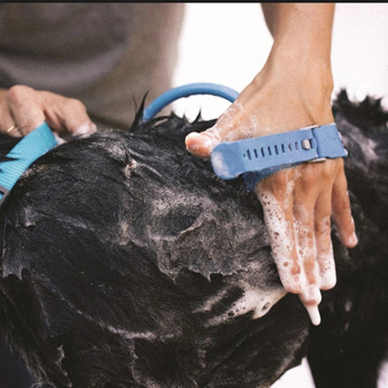 Pet Bathing Massager & Shower Brush Tool