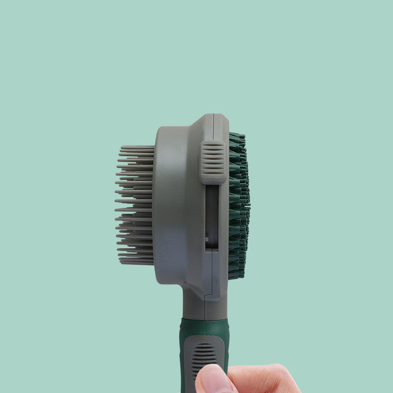 Double-Sided Pet Hair Removal Slicker Brush