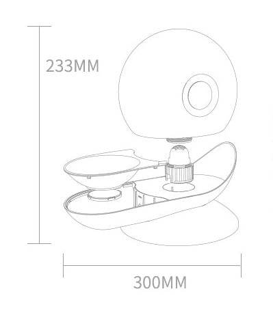 Automatic Cat Drinking Fountain with Filter