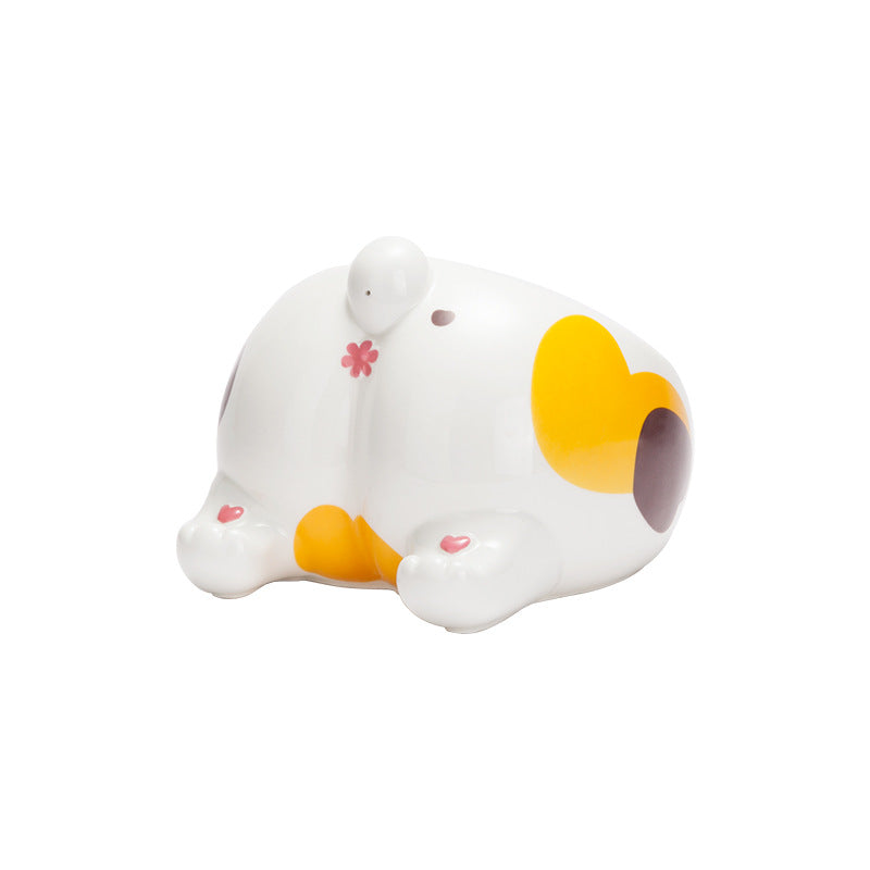 Elevated Ceramic Pet Bowl for Cats & Dogs
