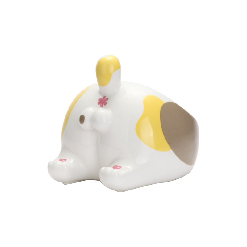 Elevated Ceramic Pet Bowl for Cats & Dogs