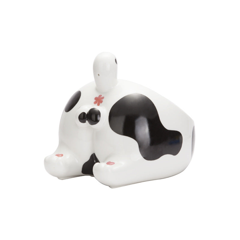 Elevated Ceramic Pet Bowl for Cats & Dogs