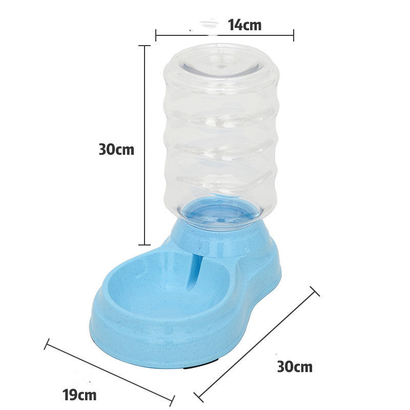 1.8L Bubble Ball Automatic Pet Feeder & Water Fountain