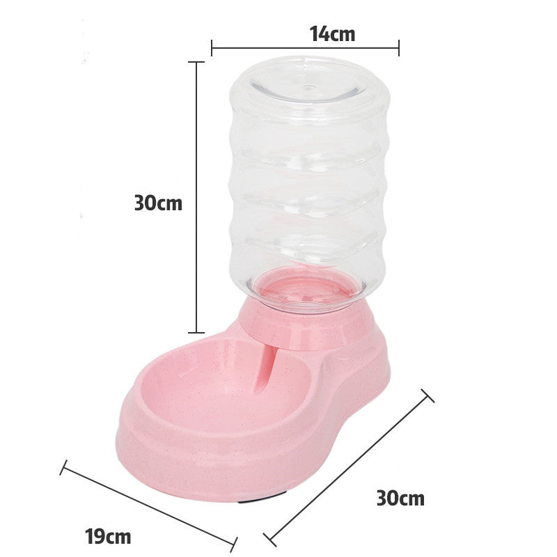 1.8L Bubble Ball Automatic Pet Feeder & Water Fountain