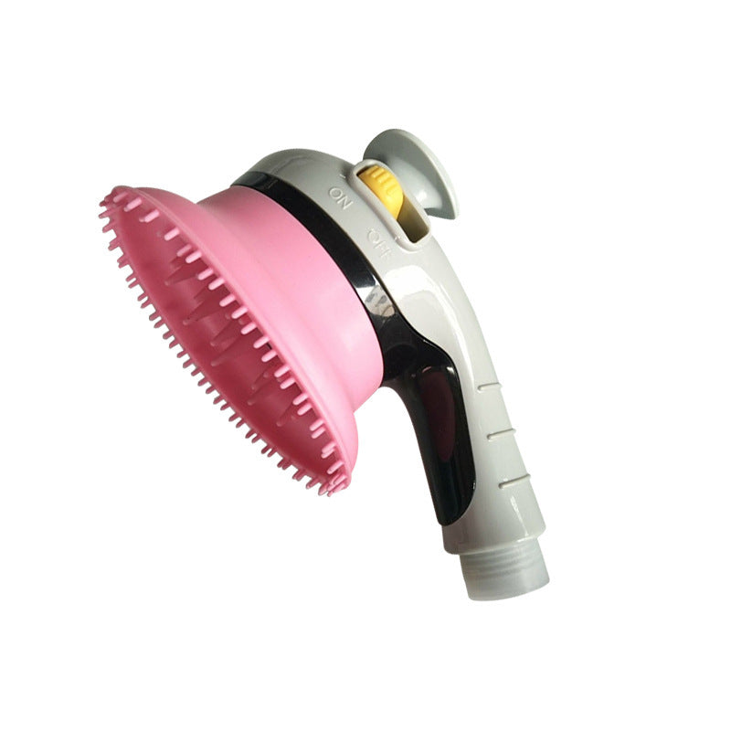 Pet Shower Kit with Brush & Massage Head