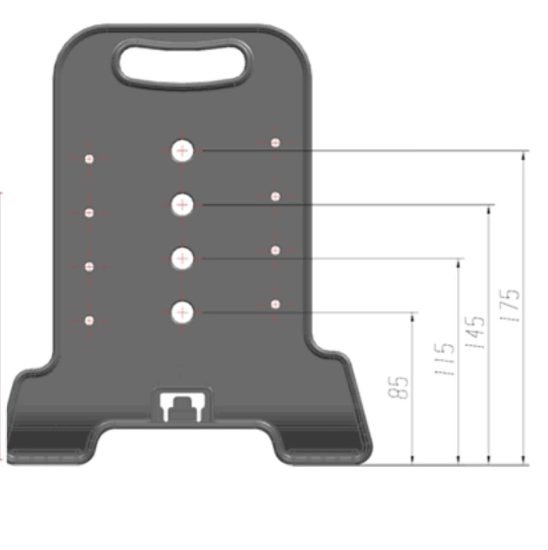 Height-Adjustable Double Bowl Pet Dining Table