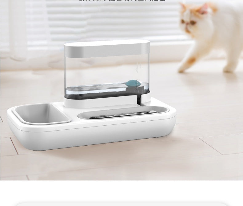 4-in-1 Pet Feeder & 1.5L Automatic Water Fountain