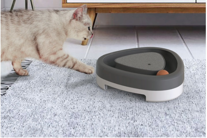 Smart Electric Cat Triangle Turntable Toy