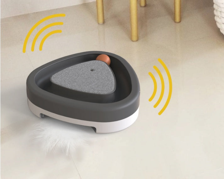 Smart Electric Cat Triangle Turntable Toy