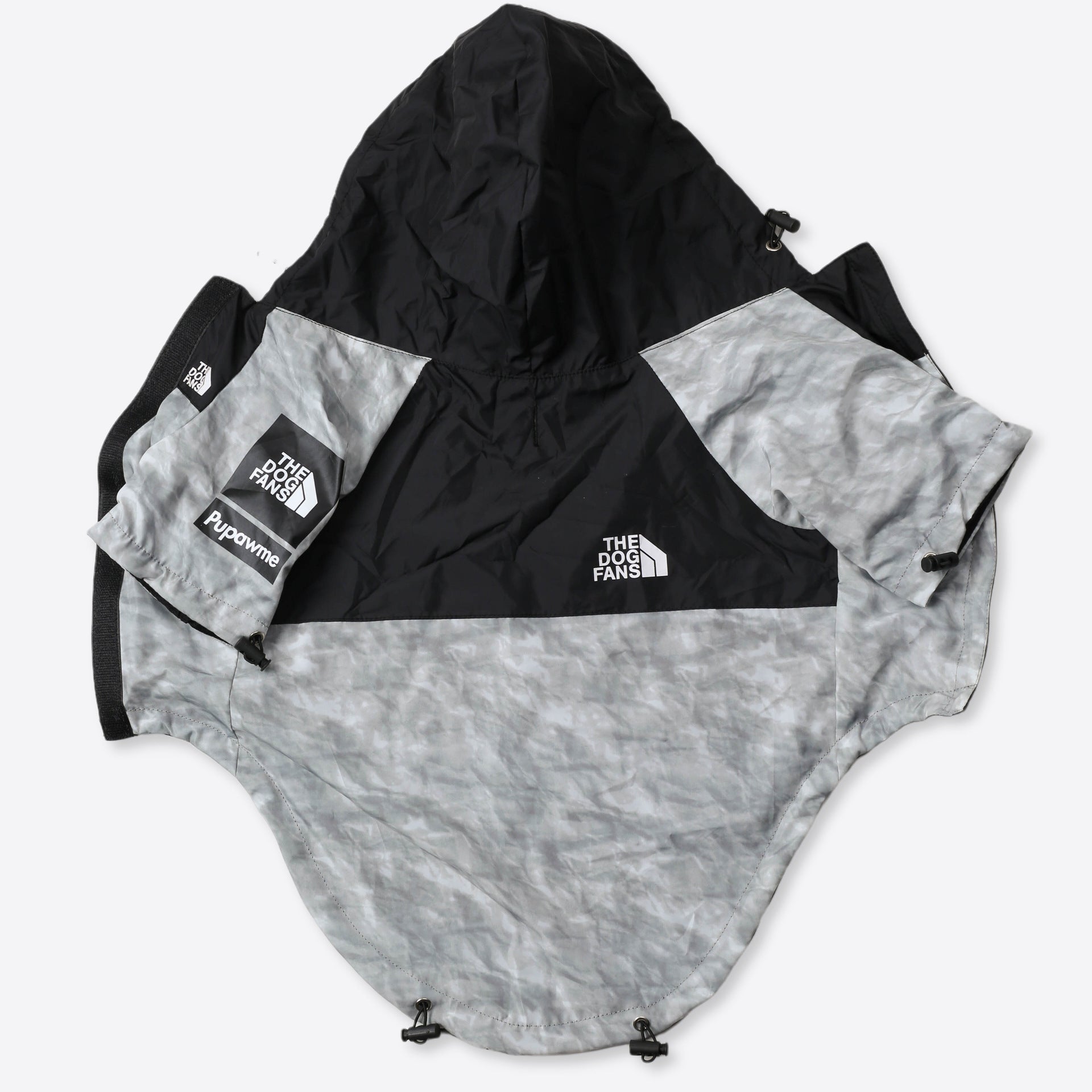 Large Dog Noodle-Style Shell Jacket