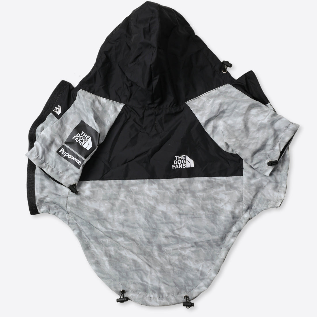 Large Dog Noodle-Style Shell Jacket