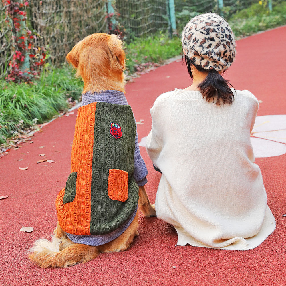 Thick Winter Sweater for Large Dogs