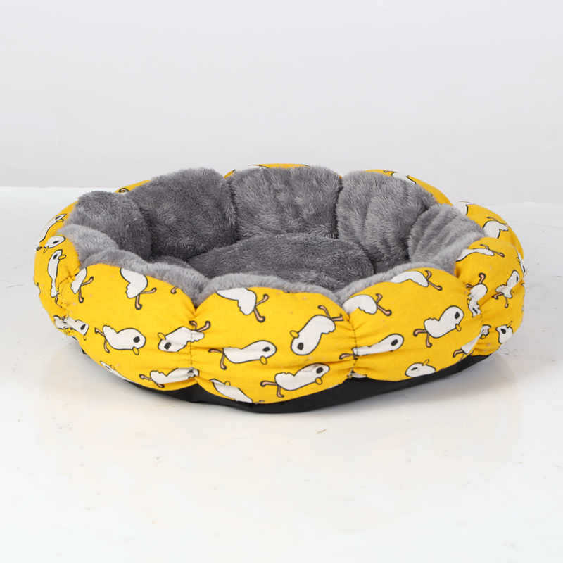 Calming Donut Cat & Small Dog Bed