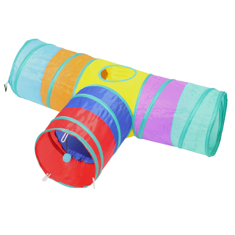 Foldable Cat Tunnel Climbing Toy