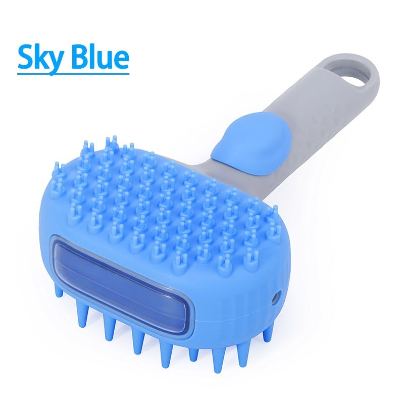 Pet Shower Brush for Bath & Hair Removal