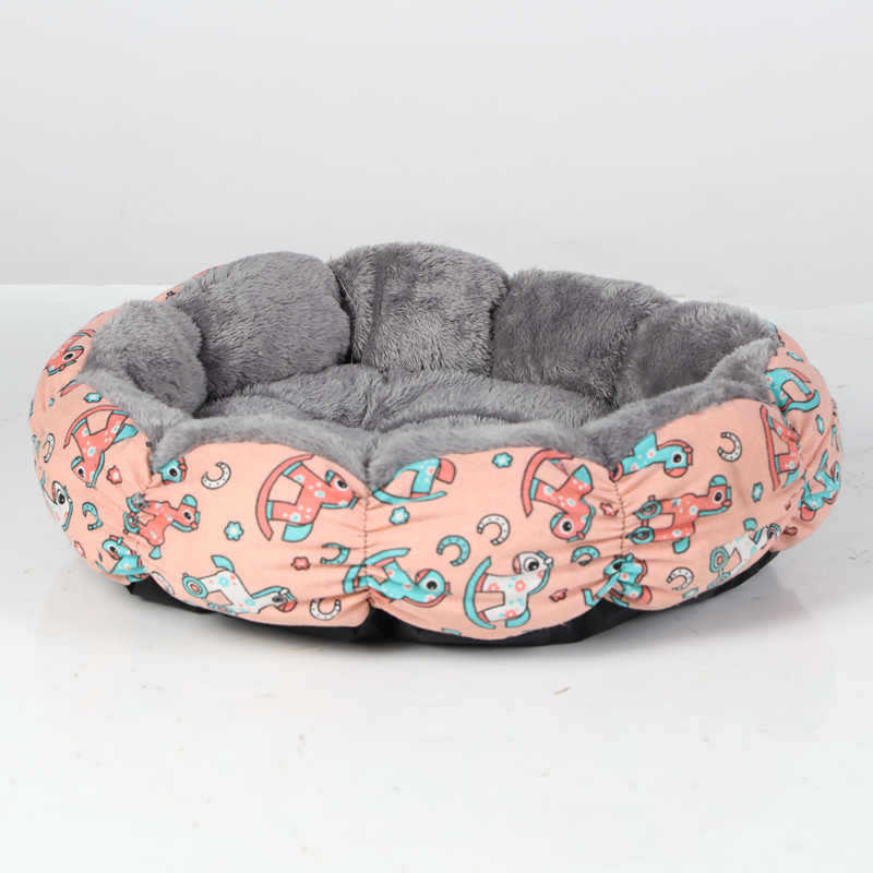 Calming Donut Cat & Small Dog Bed