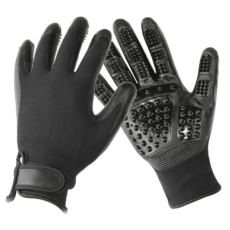 Pet Hair Removal & Massage Grooming Glove