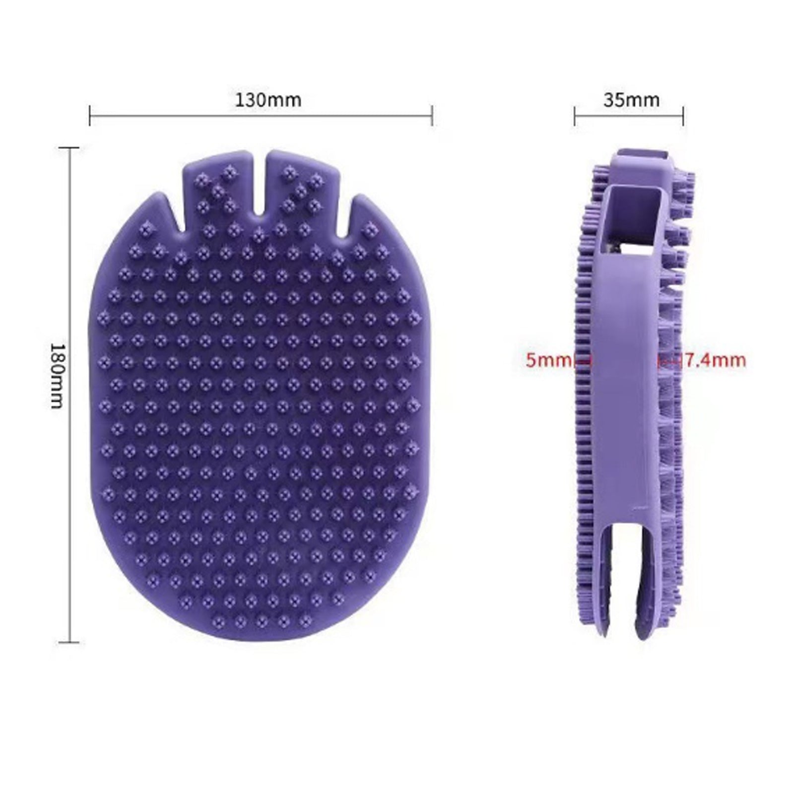 Dual-Sided Massaging Pet Grooming Brush