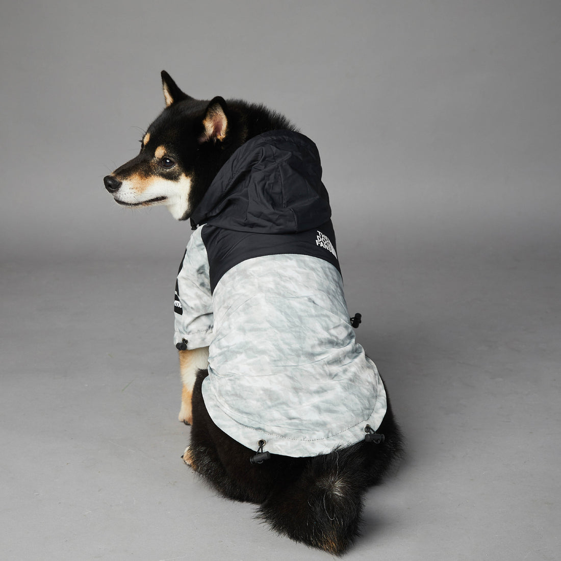 Large Dog Noodle-Style Shell Jacket
