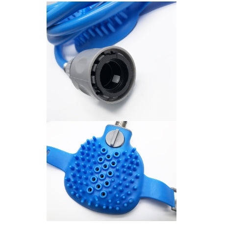 Silicone Pet Bathing Gloves with Shower Nozzle