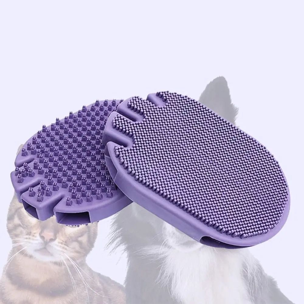 Dual-Sided Massaging Pet Grooming Brush