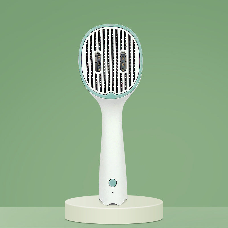 UVC Self-Cleaning Pet Grooming Slicker Comb