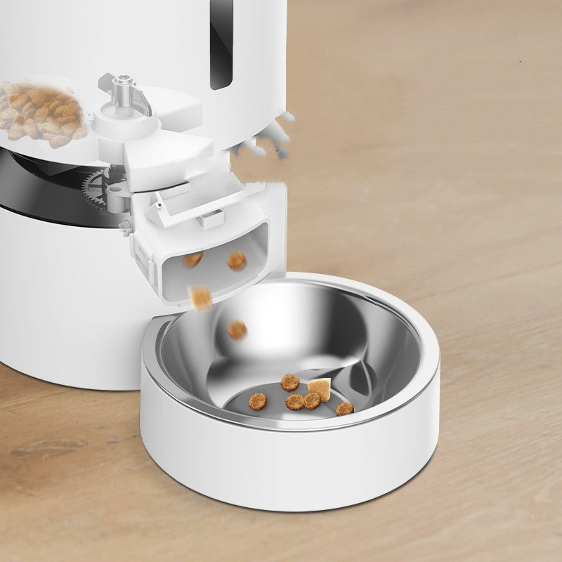 Capsule Automatic Double Pet Feeder