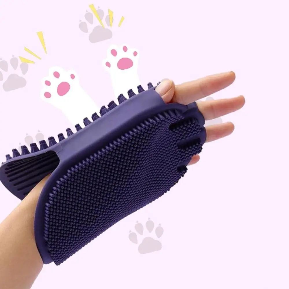 Dual-Sided Massaging Pet Grooming Brush