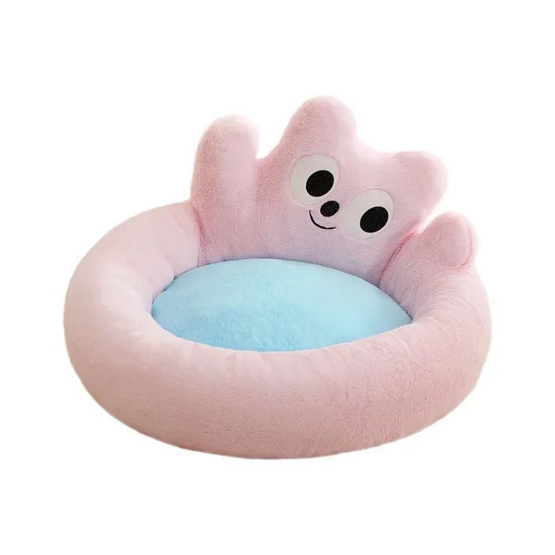 All-Season Warm Cat & Small Dog Cushion Bed