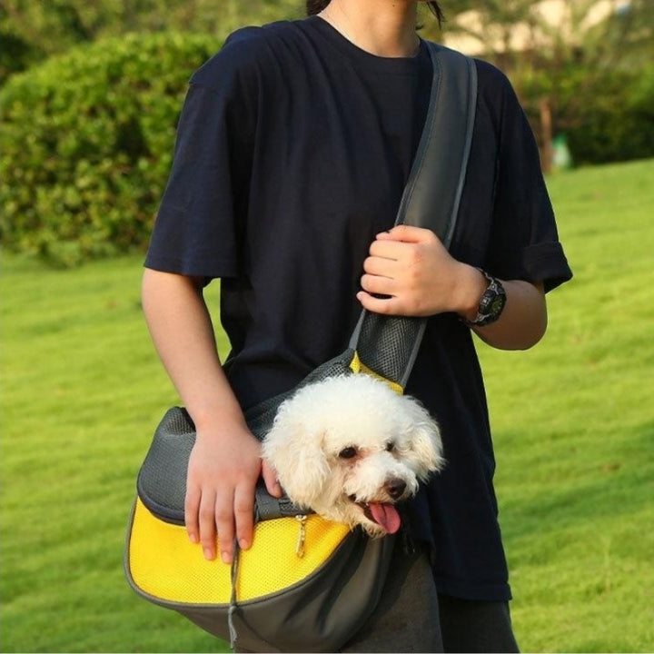 Outdoor Mesh Pet Carrier Sling Bag