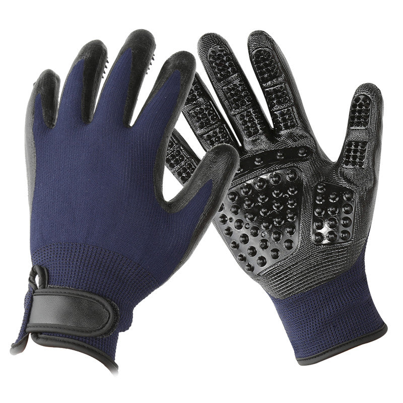 Pet Hair Removal & Massage Grooming Glove