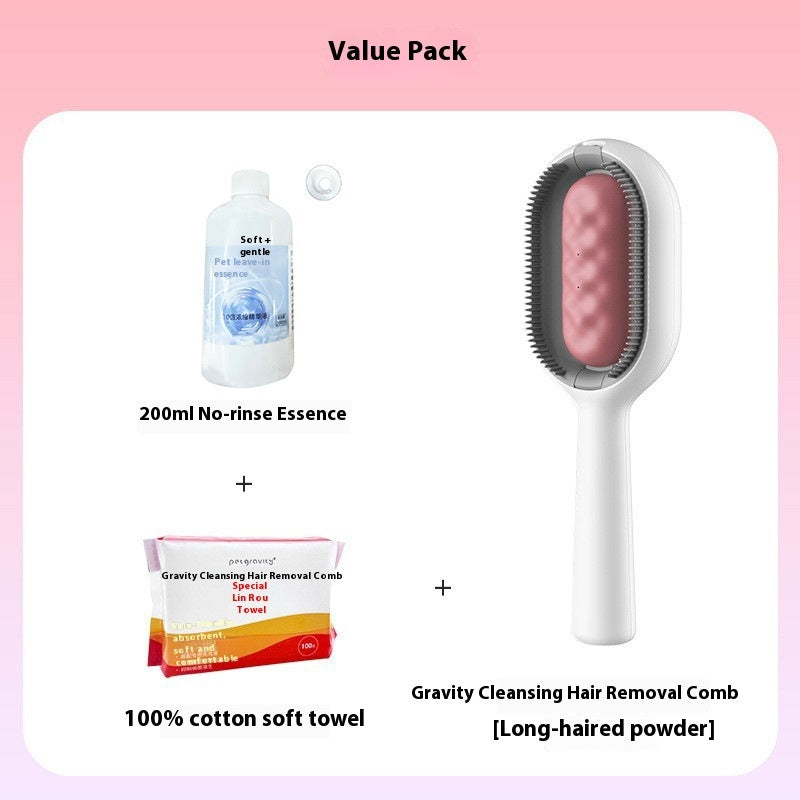 Dematting Pet Grooming Brush for Dogs & Cats