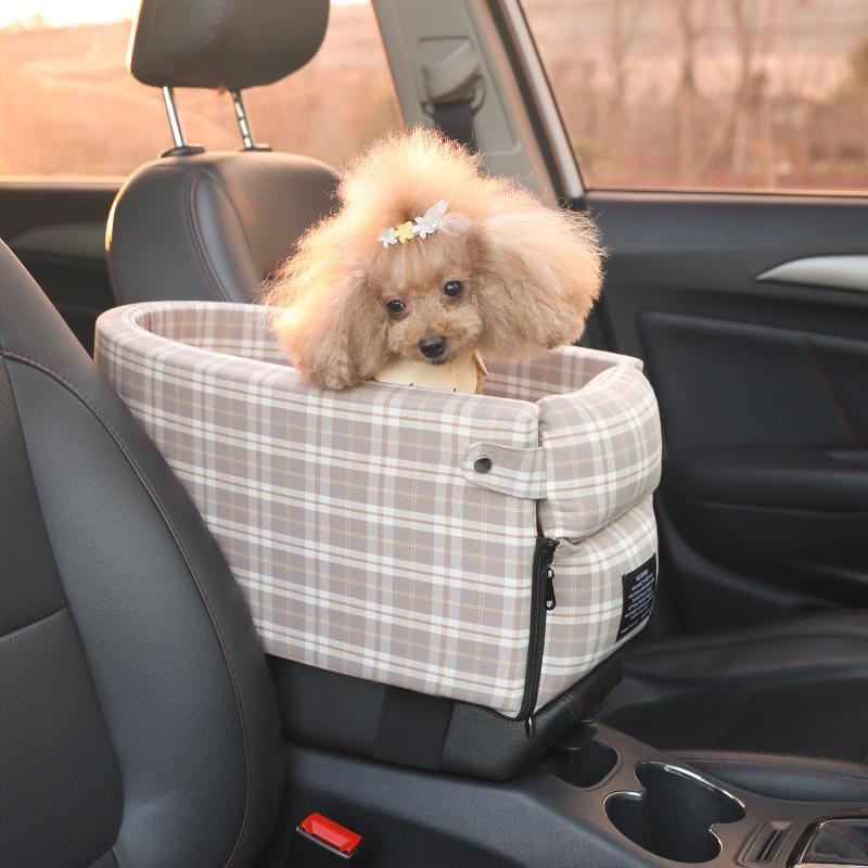Portable Nonslip Dog & Cat Car Seat Booster