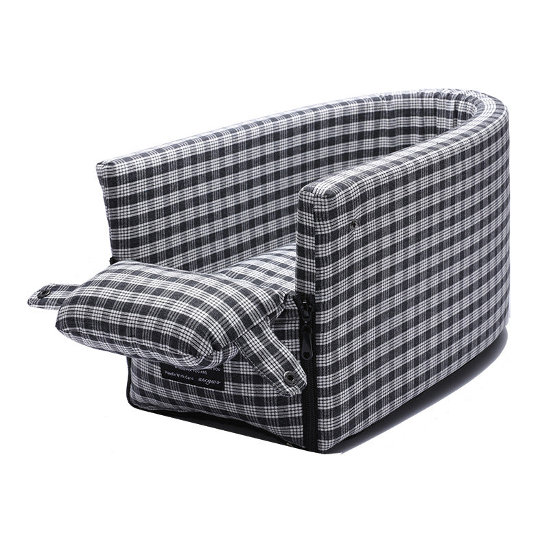 Portable Nonslip Dog & Cat Car Seat Booster