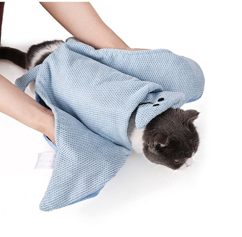 Quick-Drying Absorbent Dog Bathrobe Towel