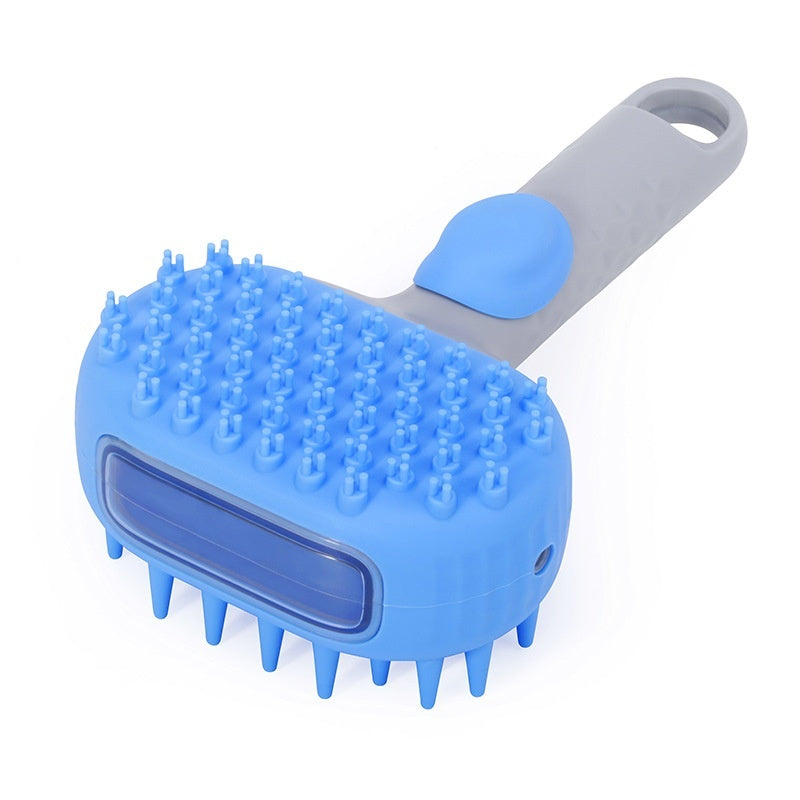 Pet Shower Brush for Bath & Hair Removal