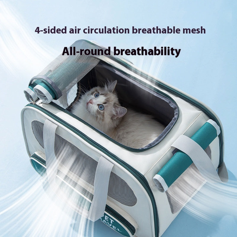 Large Capacity Breathable Pet Backpack