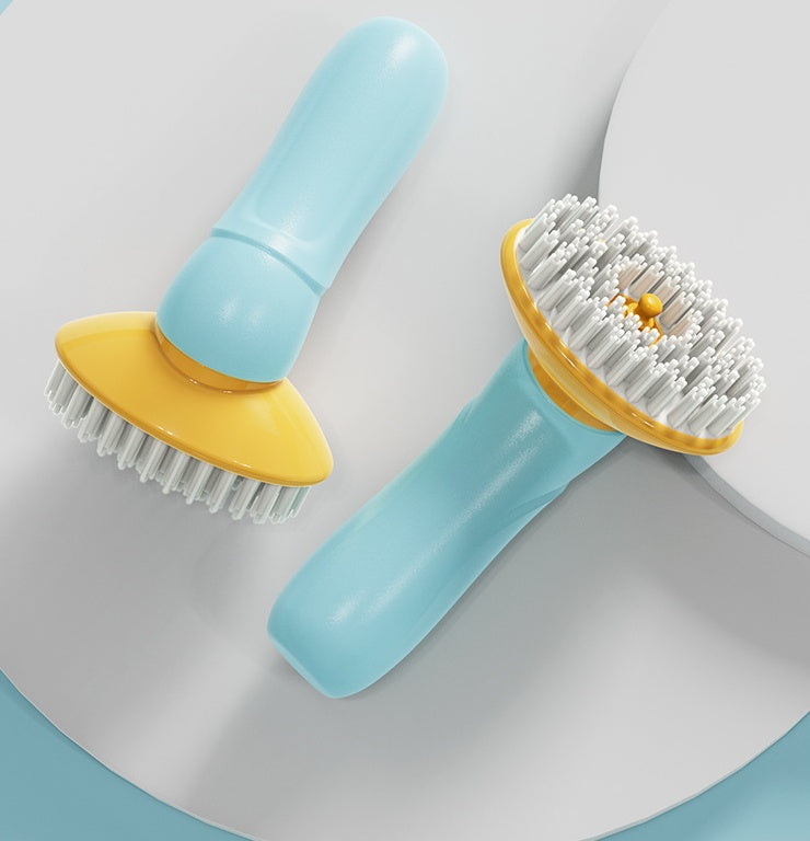 Handheld Pet Bath Brush Grooming Tool