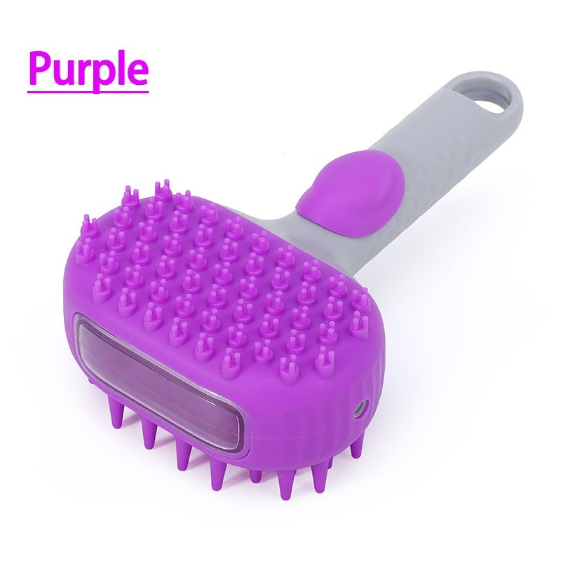 Pet Shower Brush for Bath & Hair Removal