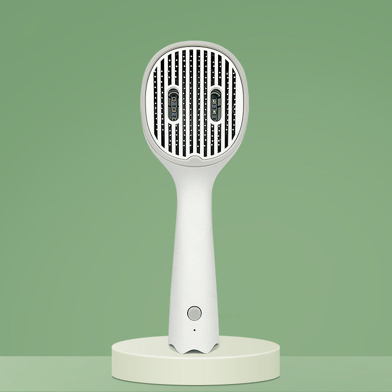 UVC Self-Cleaning Pet Grooming Slicker Comb