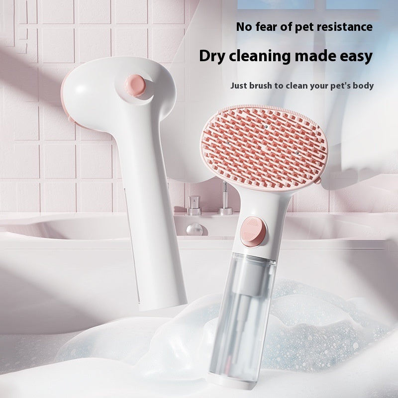 3-in-1 Steam Pet Grooming & Hair Removal Brush