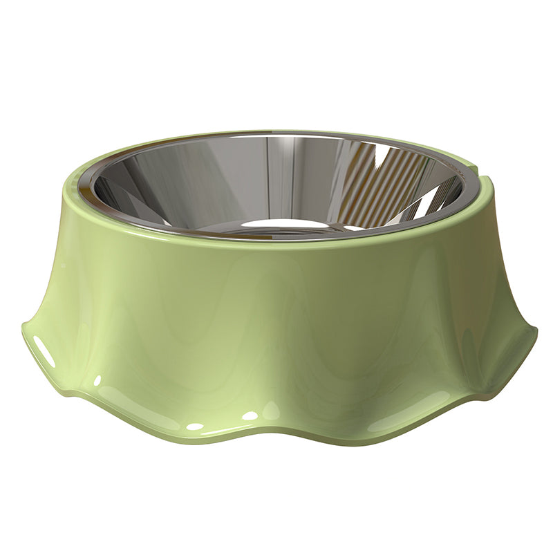 Non-Slip Stainless Steel Pet Food & Water Bowl