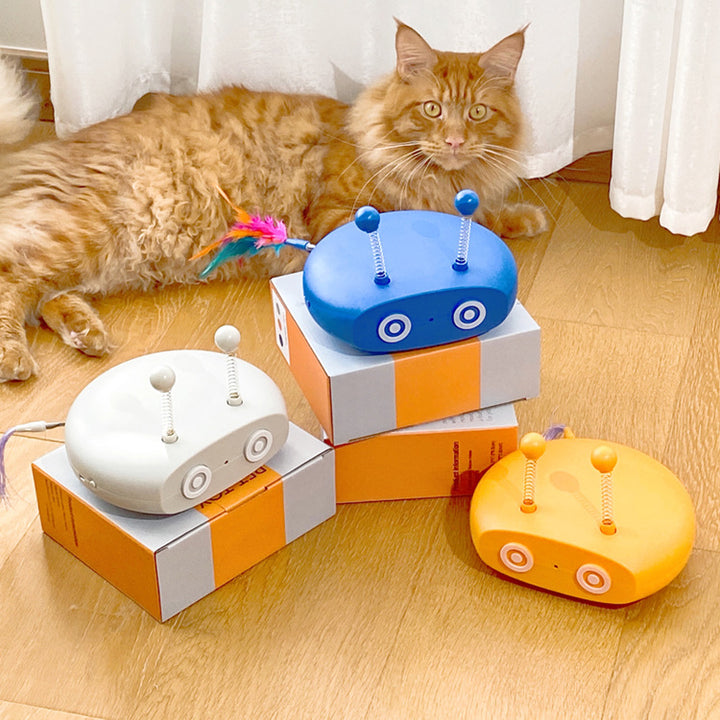 Rechargeable Smart Turntable Cat Toy
