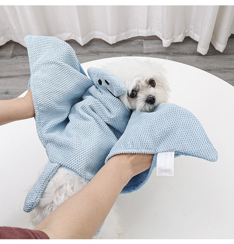 Quick-Drying Absorbent Dog Bathrobe Towel