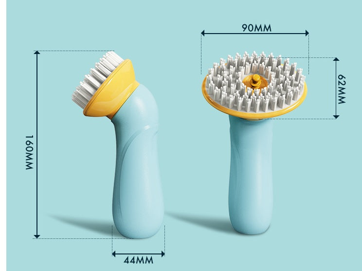 Handheld Pet Bath Brush Grooming Tool