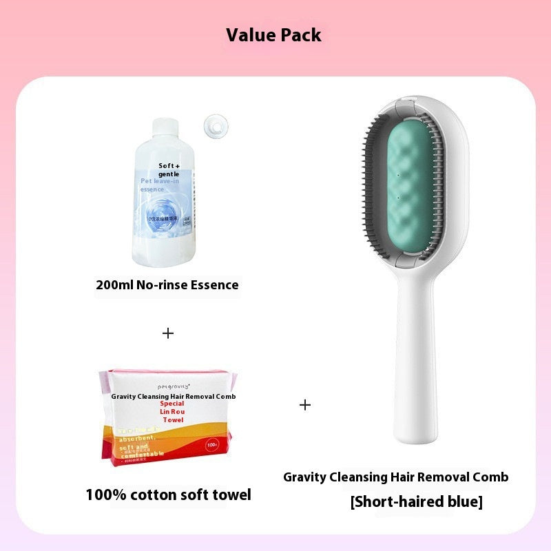 Dematting Pet Grooming Brush for Dogs & Cats