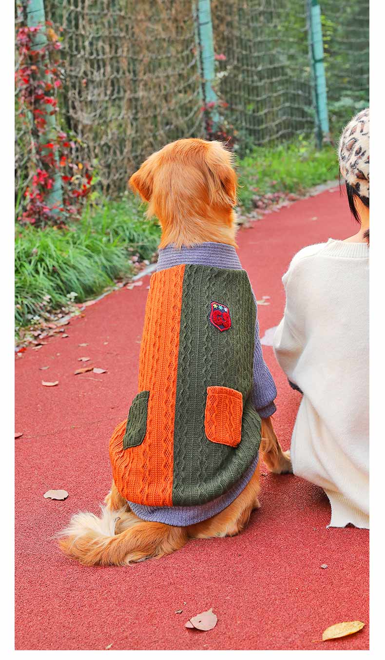 Thick Winter Sweater for Large Dogs